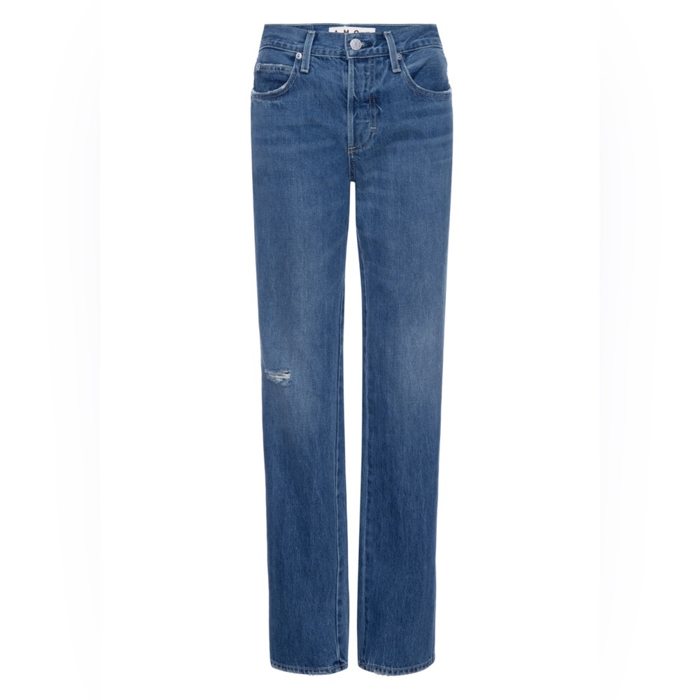 NWT! Amo Charlotte Straight Leg Jeans Romeo